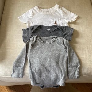 0-3 months Neutral Onesies